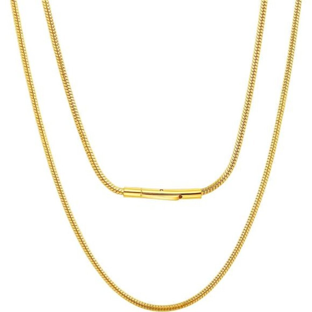 Braided Leather Necklace Wax Rope Chain, 2/3mm Width, With Snap Clasp